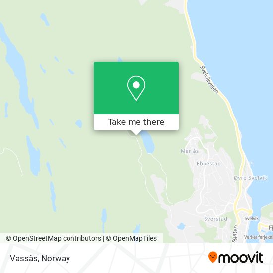 Vassås map