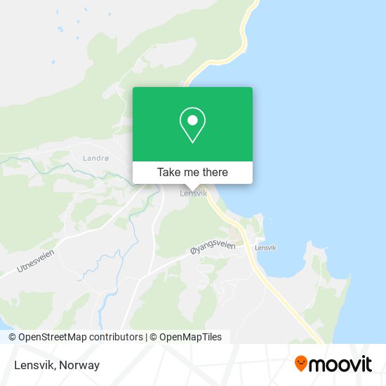 Lensvik map