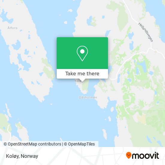 Koløy map