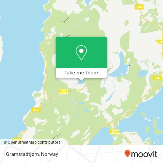 Gramstadtjørn map