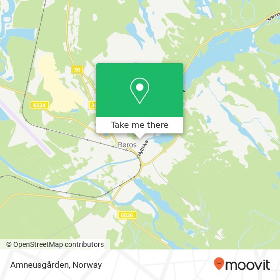 Amneusgården map