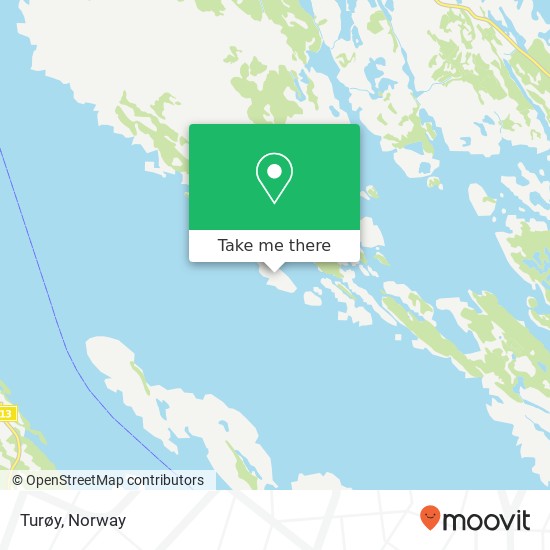 Turøy map