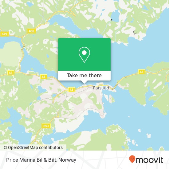 Price Marina Bil & Båt map