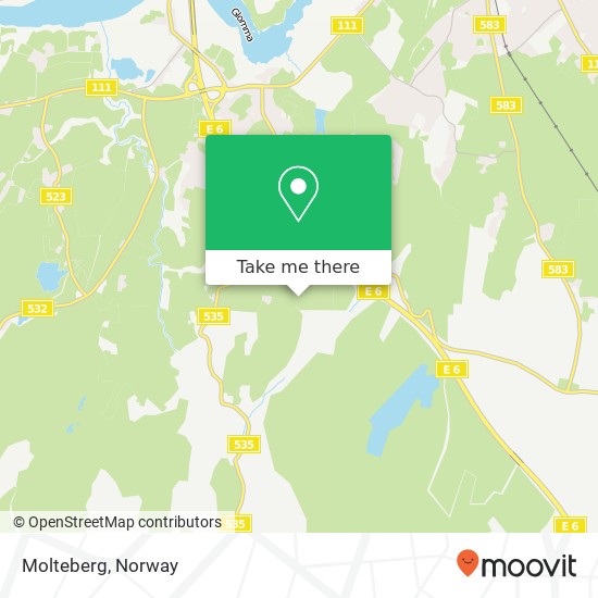 Molteberg map