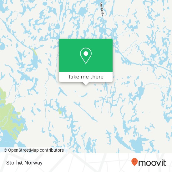 Storhø map