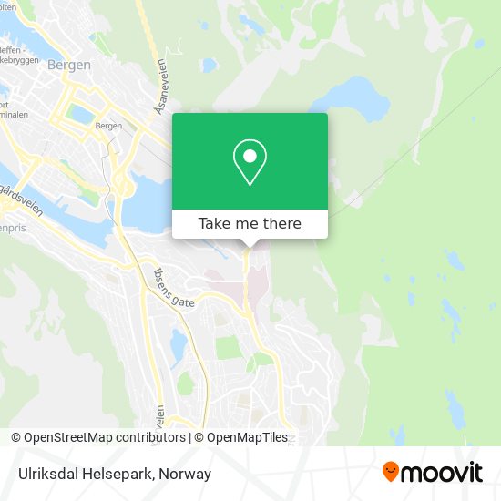 Ulriksdal Helsepark map