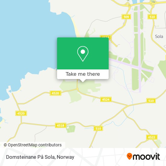 Domsteinane På Sola map