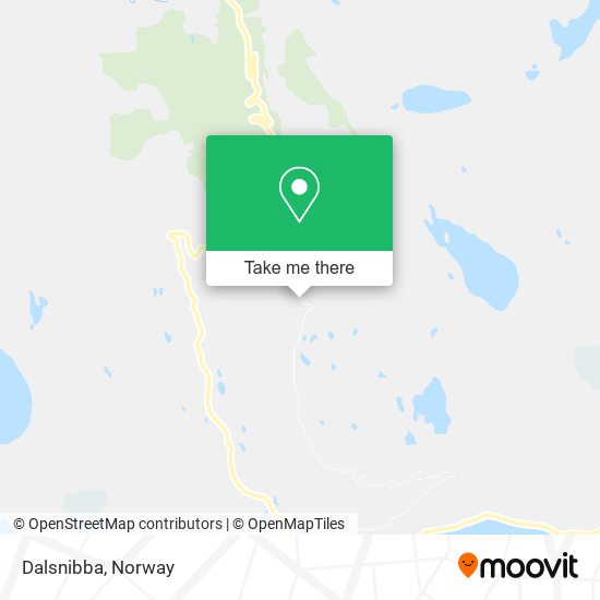 Dalsnibba map