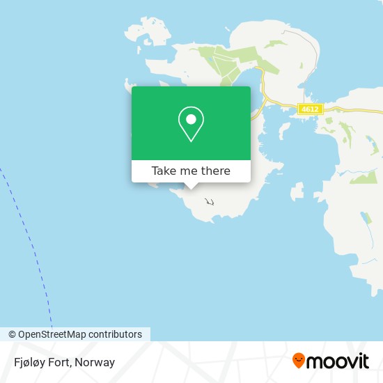 Fjøløy Fort map