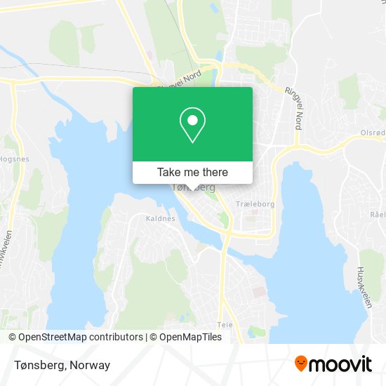 Tønsberg map