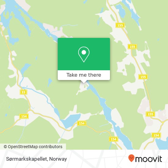 Sørmarkskapellet map