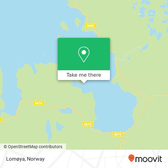 Lomøya map