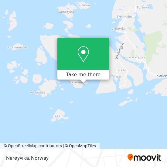 Narøyvika map