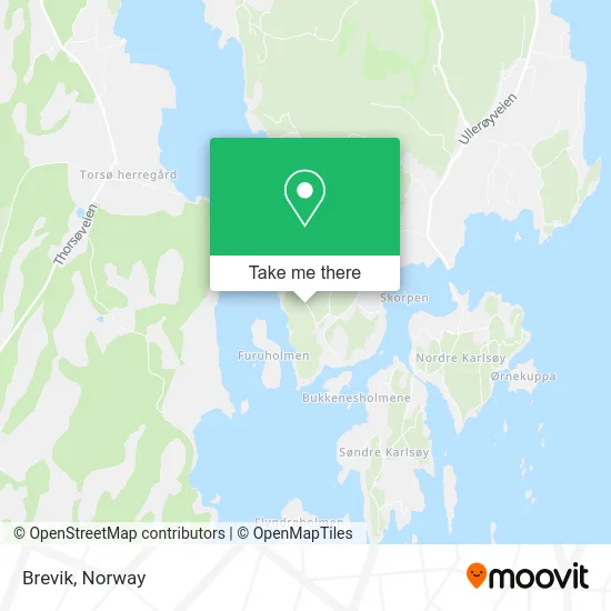 Brevik map