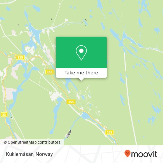 Kuklemåsan map