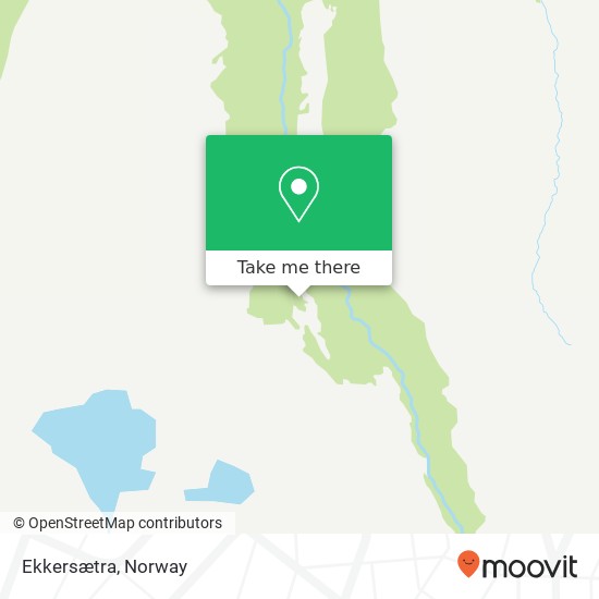 Ekkersætra map