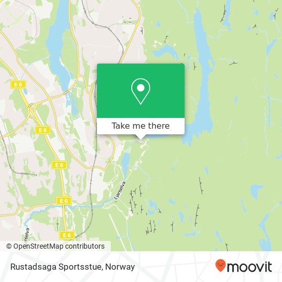Rustadsaga Sportsstue map