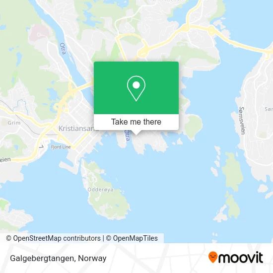 Galgebergtangen map