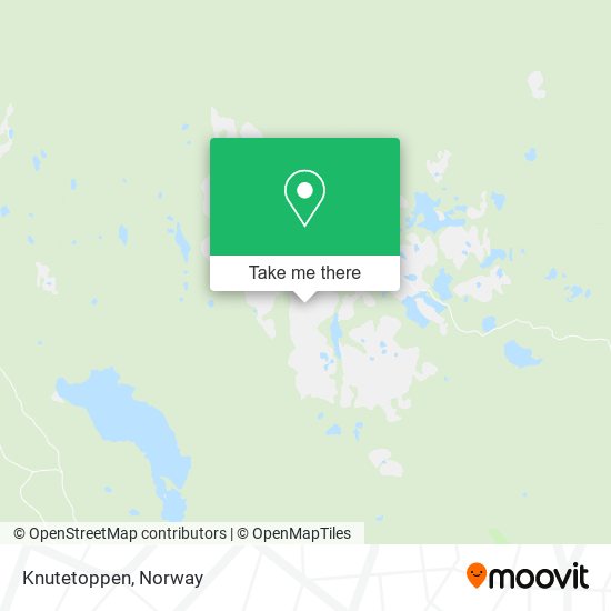 Knutetoppen map