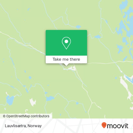 Lauvlisætra map