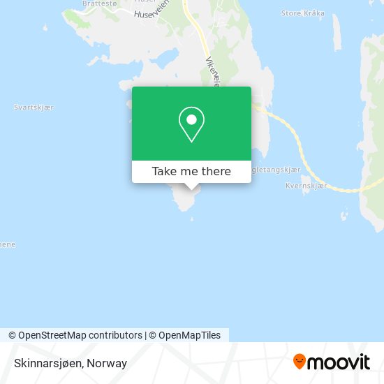 Skinnarsjøen map