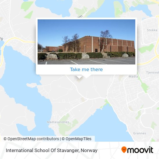 International School Of Stavanger map