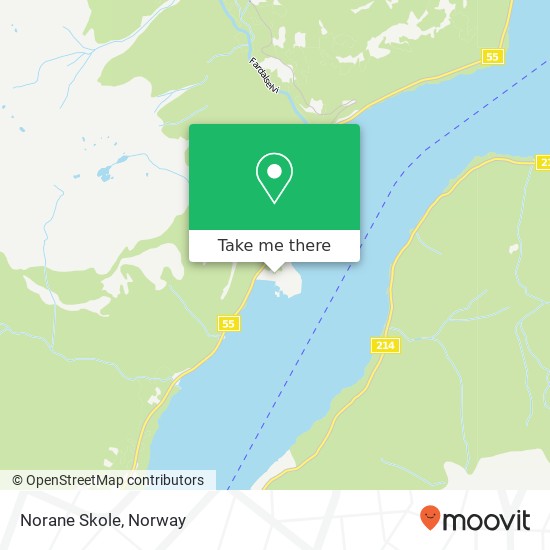 Norane Skole map