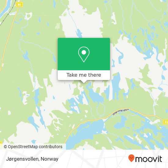 Jørgensvollen map