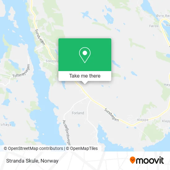 Stranda Skule map