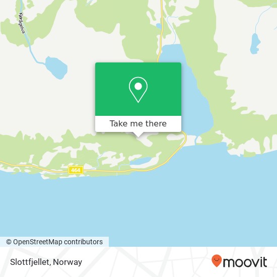 Slottfjellet map