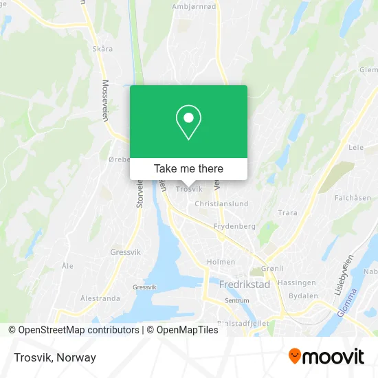 Trosvik map