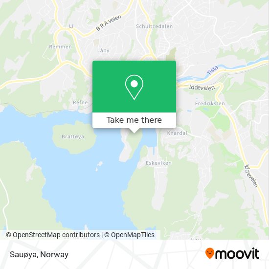 Sauøya map