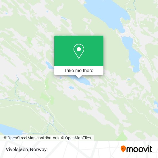 Vivelsjøen map