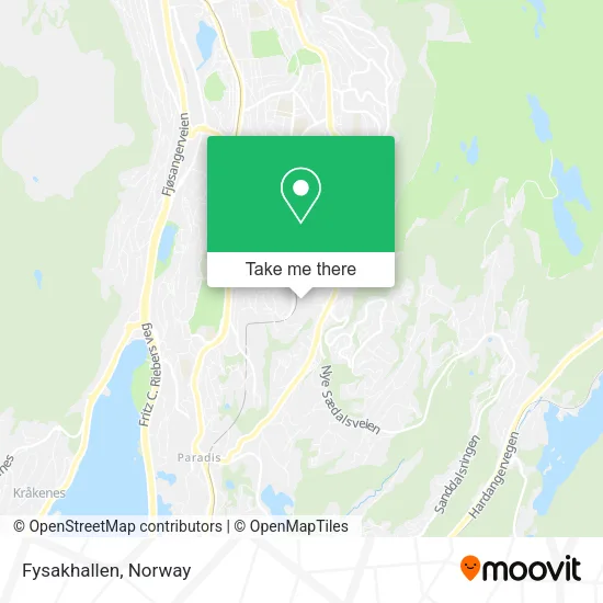 Fysakhallen map