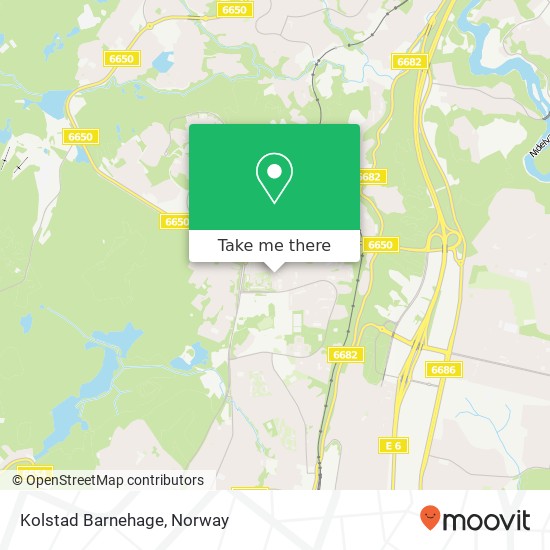 Kolstad Barnehage map