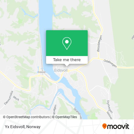 Yx Eidsvoll map
