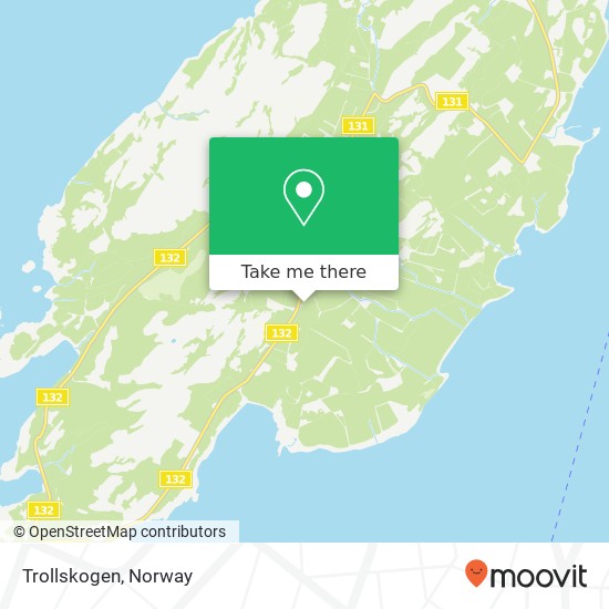 Trollskogen map