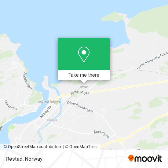 Røstad map