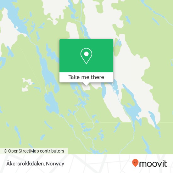 Åkersrokkdalen map