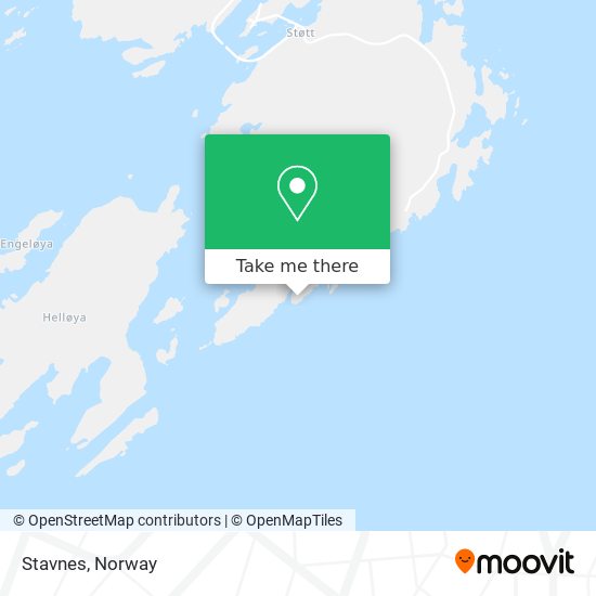 Stavnes map