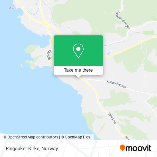 Ringsaker Kirke map