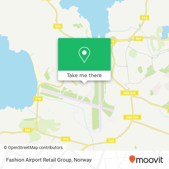 Fashion Airport Retail Group map