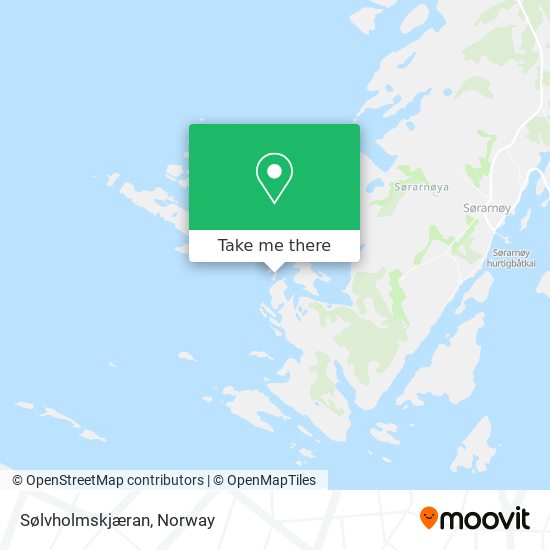 Sølvholmskjæran map
