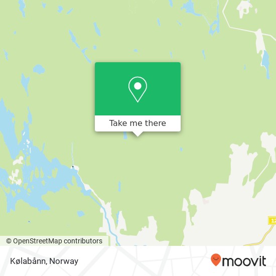 Kølabånn map