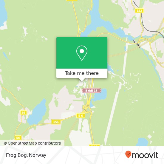 Frog Bog map
