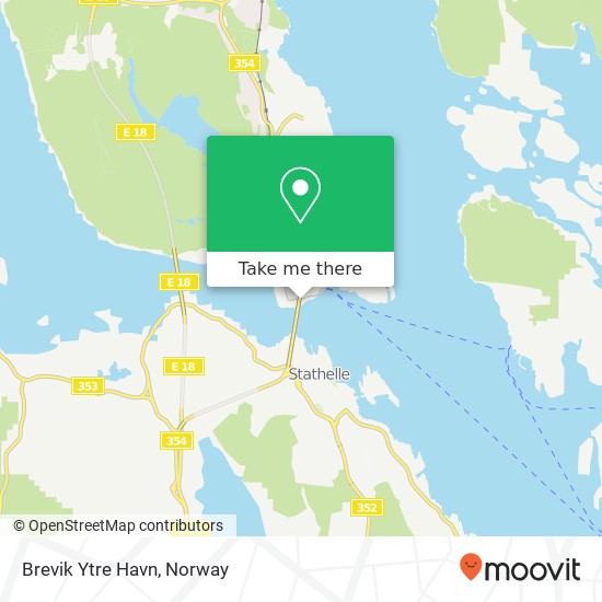 Brevik Ytre Havn map