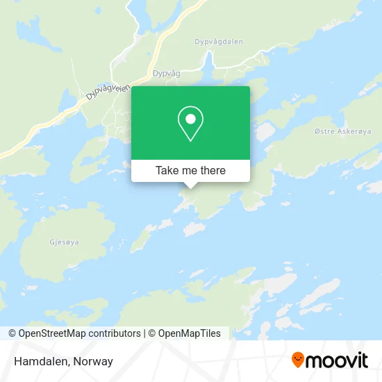 Hamdalen map