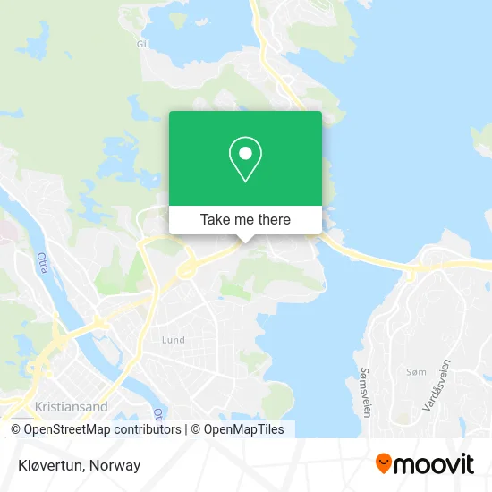 Kløvertun map