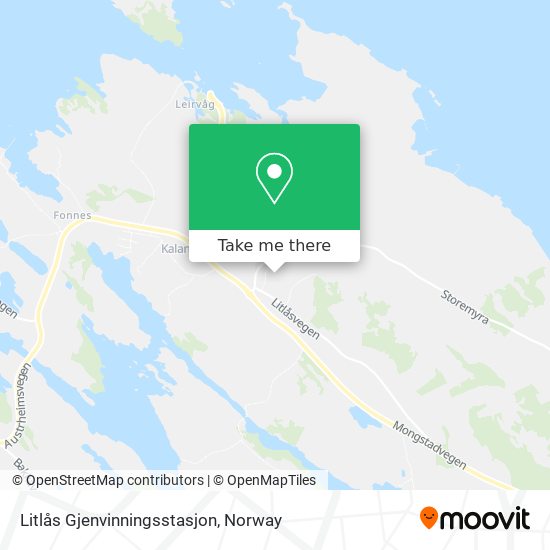 Litlås Gjenvinningsstasjon map