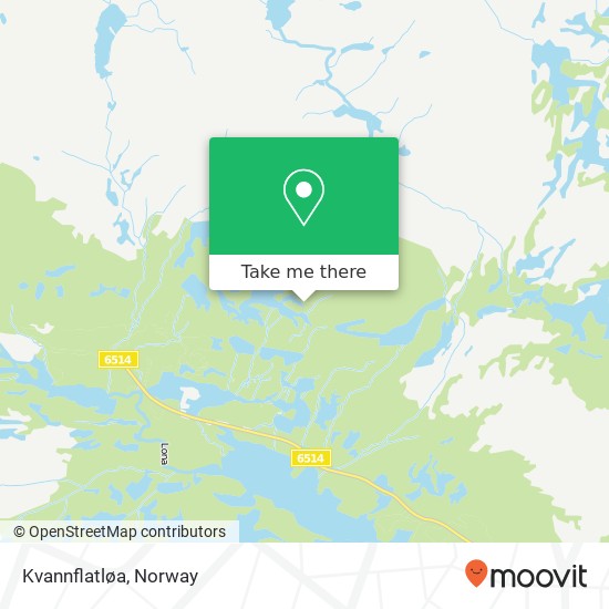 Kvannflatløa map